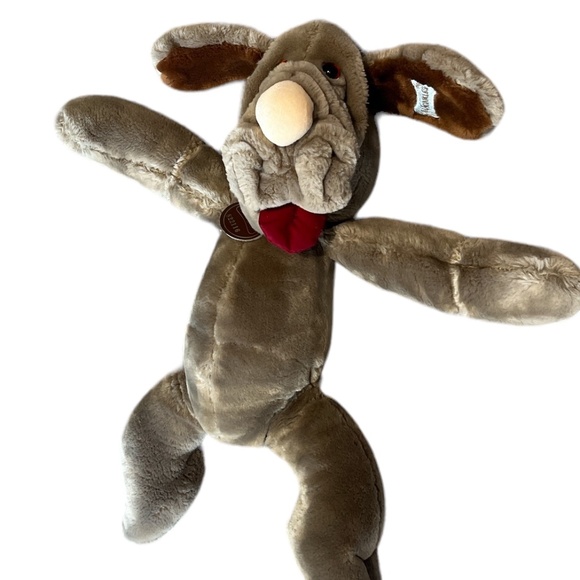 GANZBROS Wrinkles the Dog Puppet Vintage The Heritage Collection Numbered - Picture 4 of 10